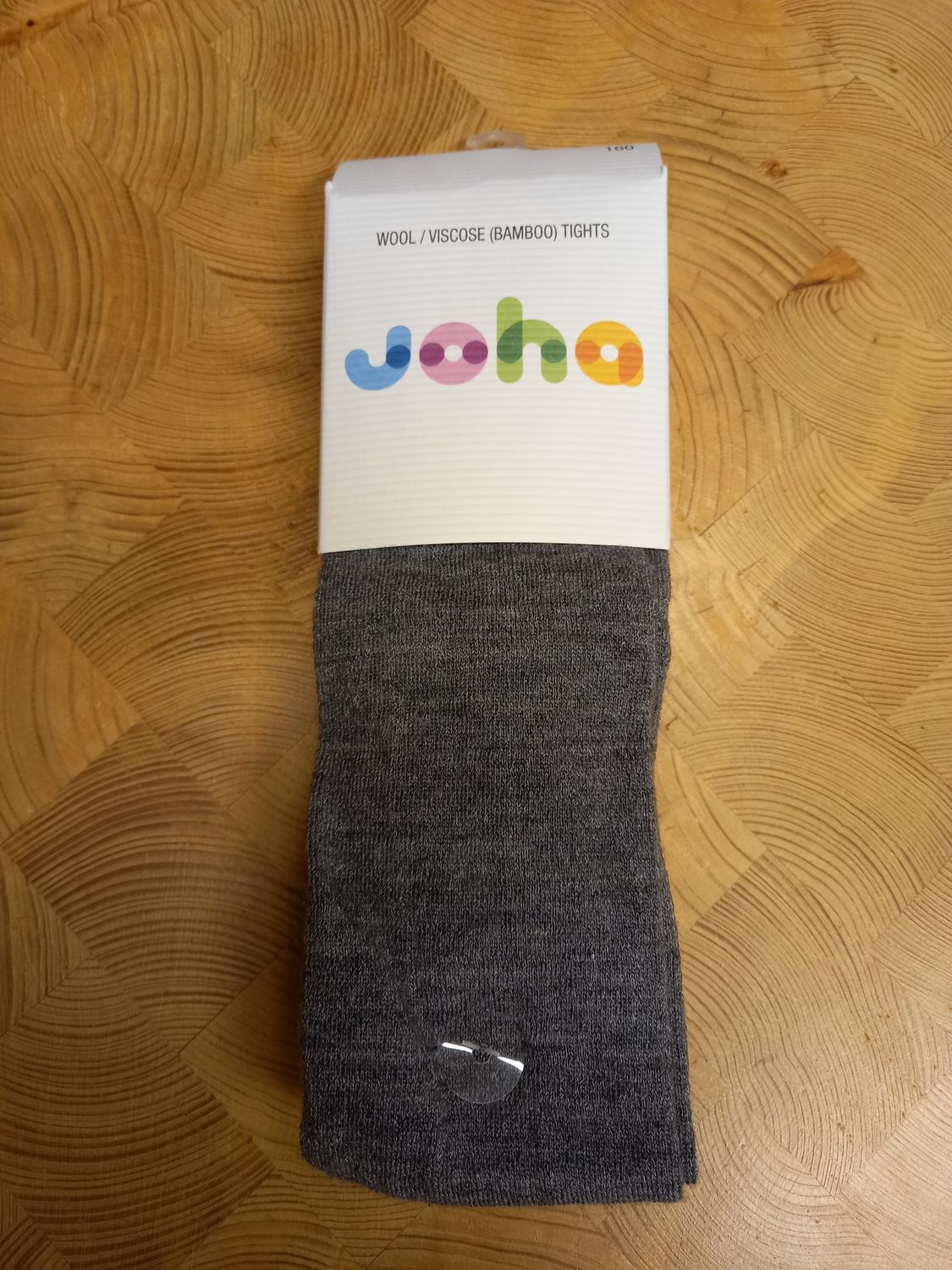Strumpfhose Wolle/Bambus  grau