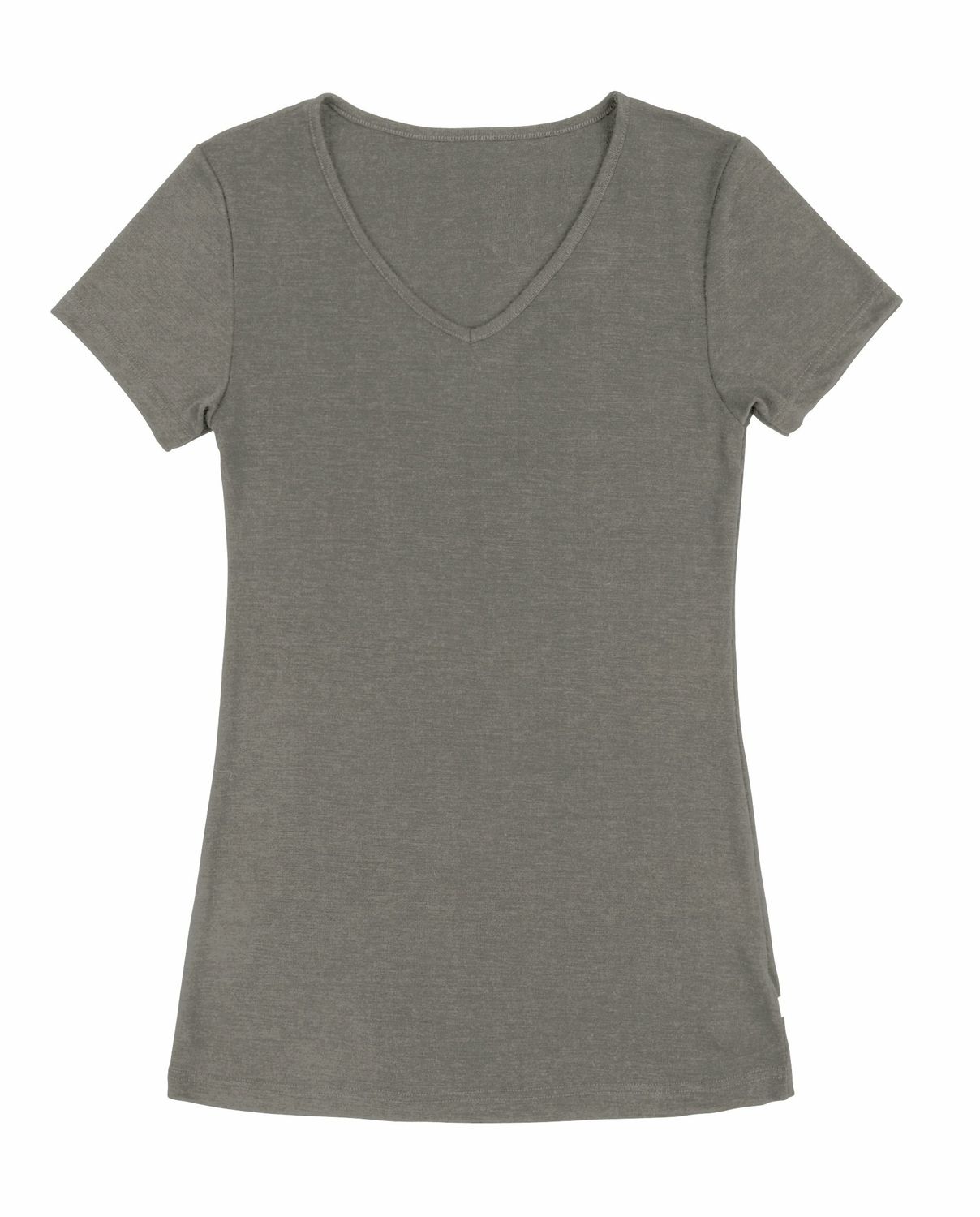 Damen SARA T-Shirt Wolle/Seide sesam
