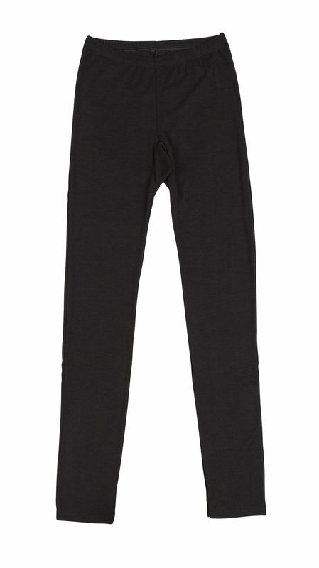 Damen SARA Leggings Wolle/Seide schwarz Damen SARA Leggings Wolle/Seide schwarz