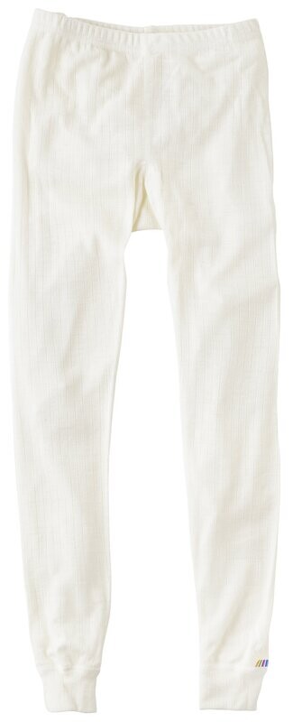 Kinder Leggings  100% Wolle, creme