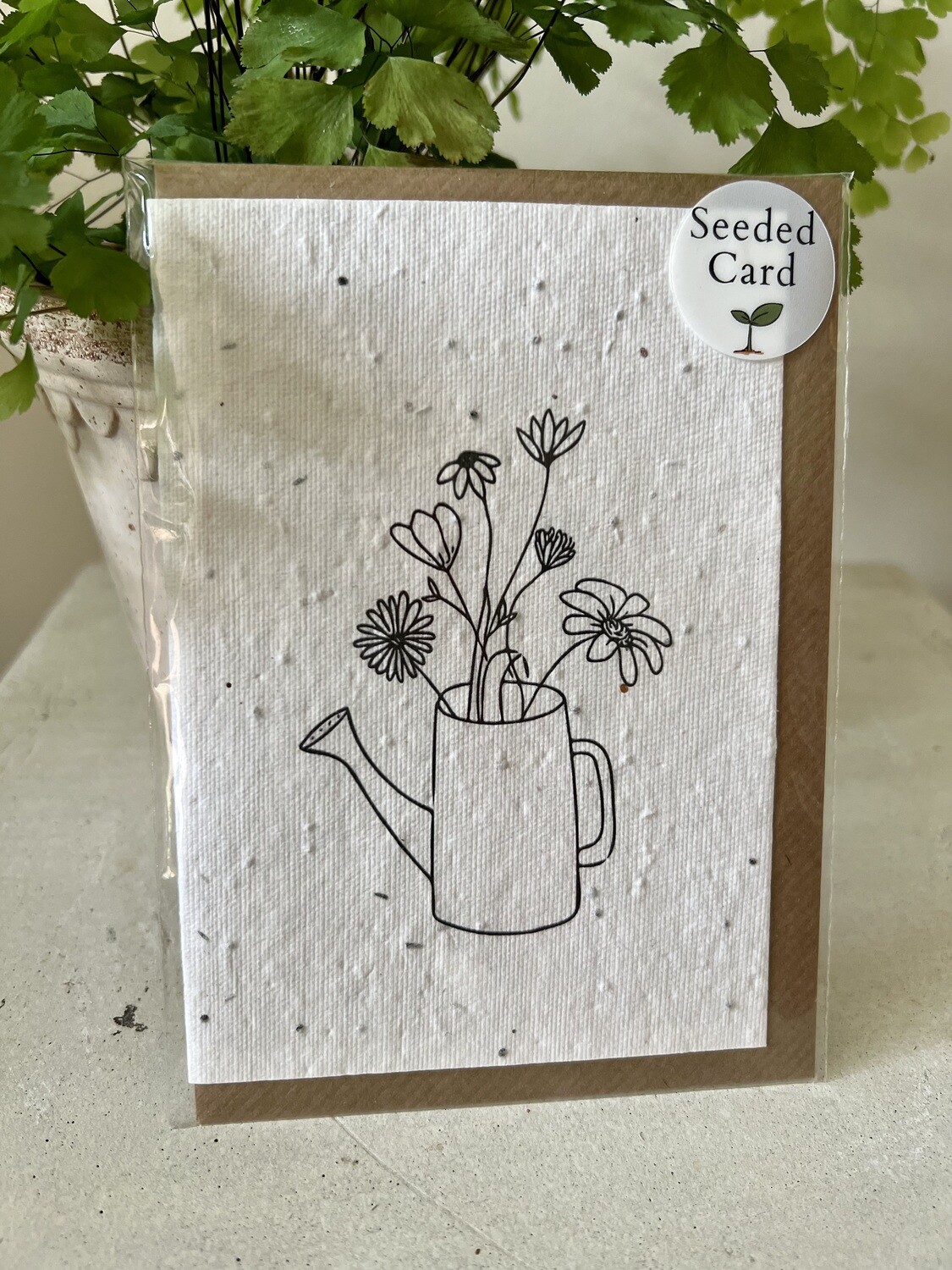 watering can card