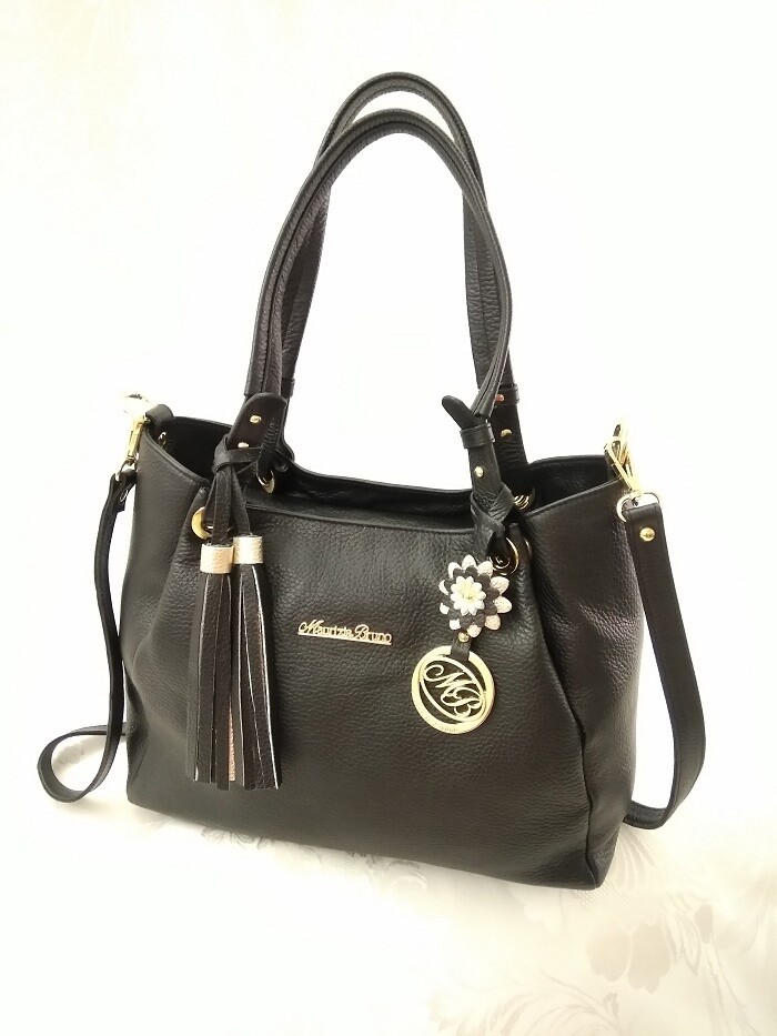 Bag Mod. Diana344 Black  Leather