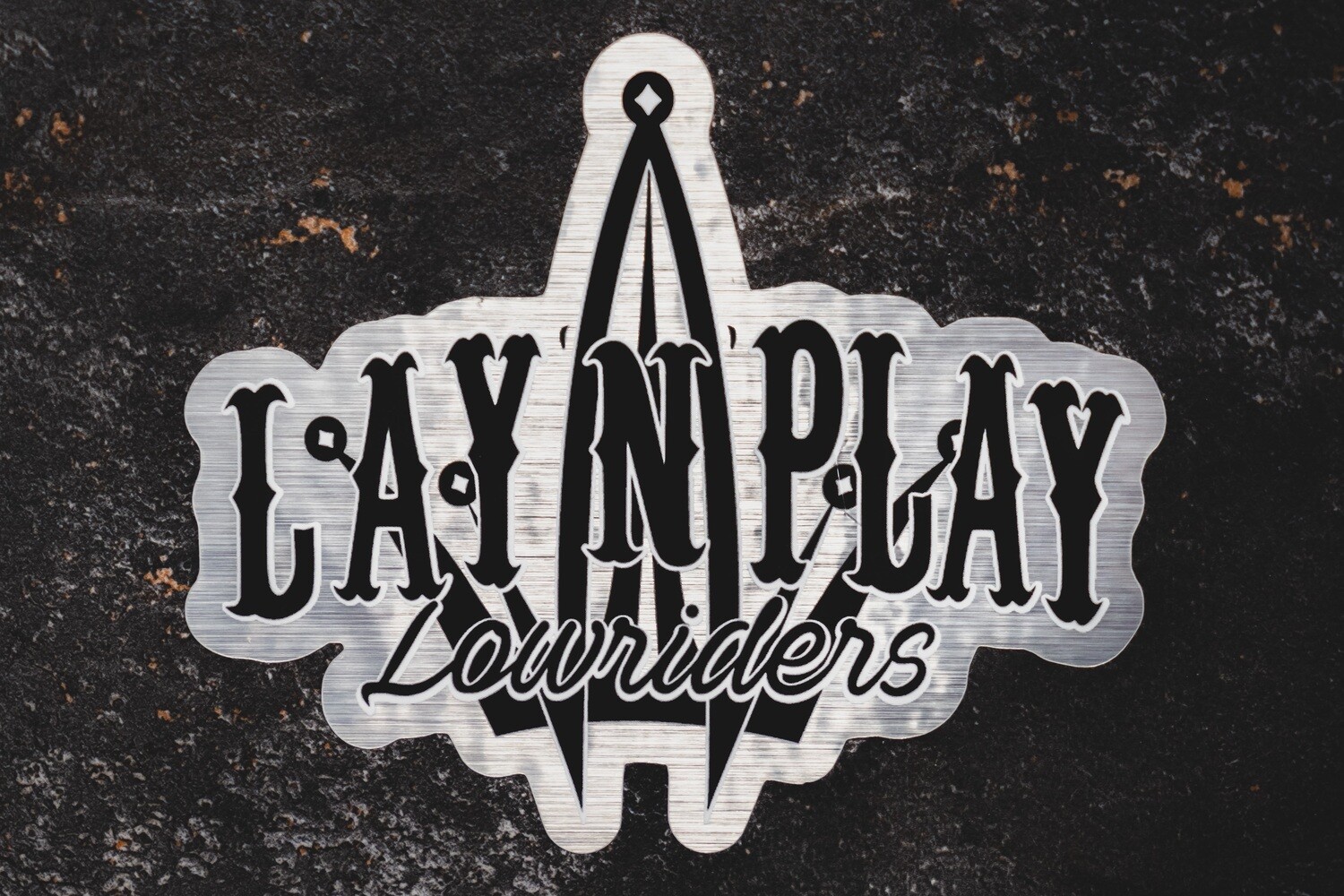 Lay N Play Premium Brushed Alu Sticker