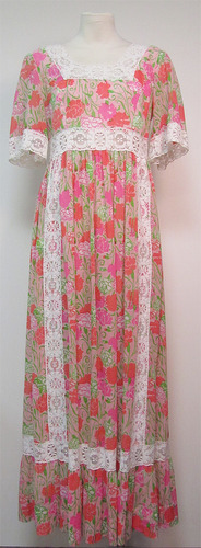 vintage lilly pulitzer maxi dress