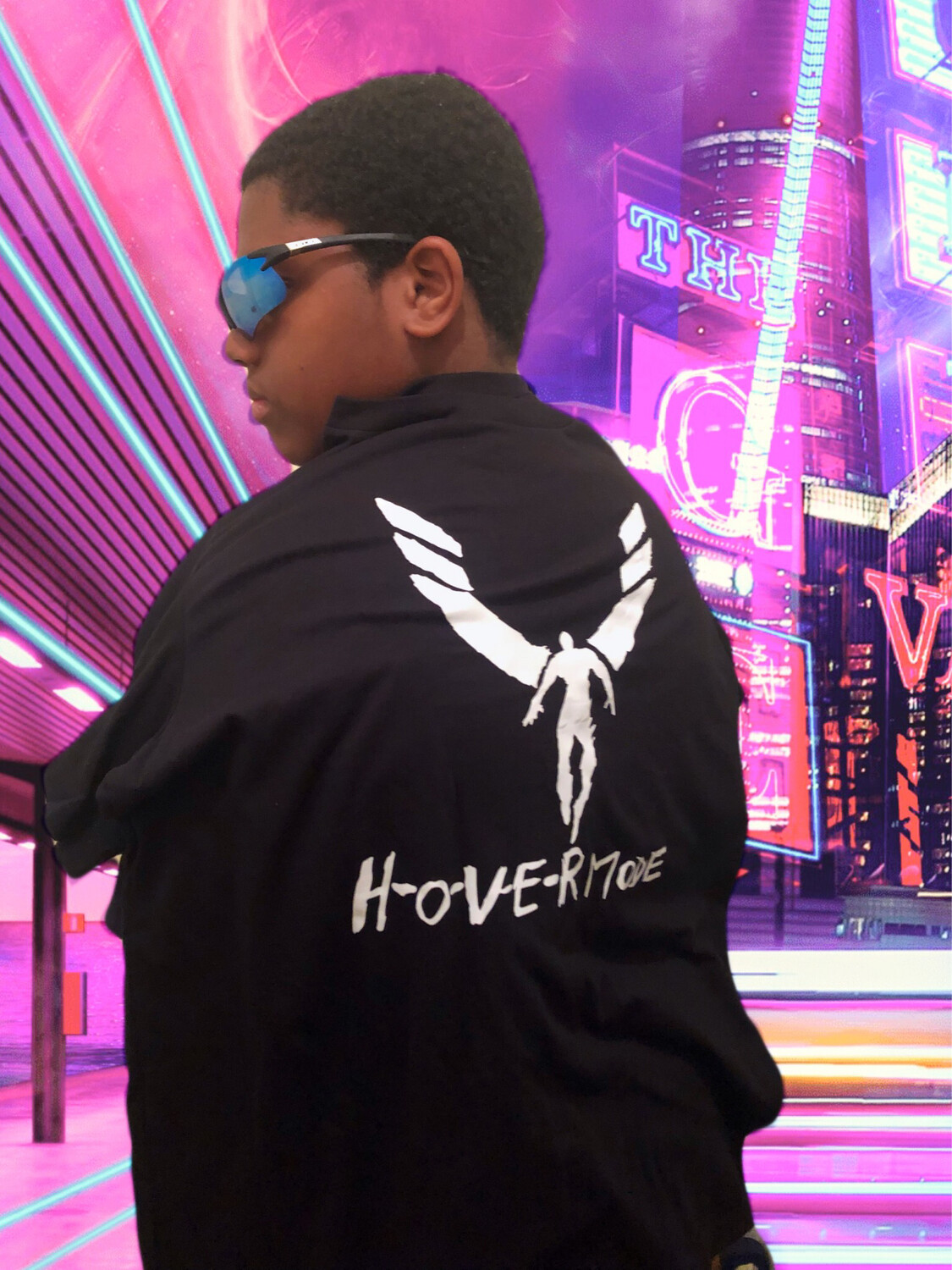 Black Hovermode White Logo