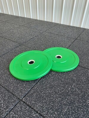 10LB Green Bumper Plates (Pair)