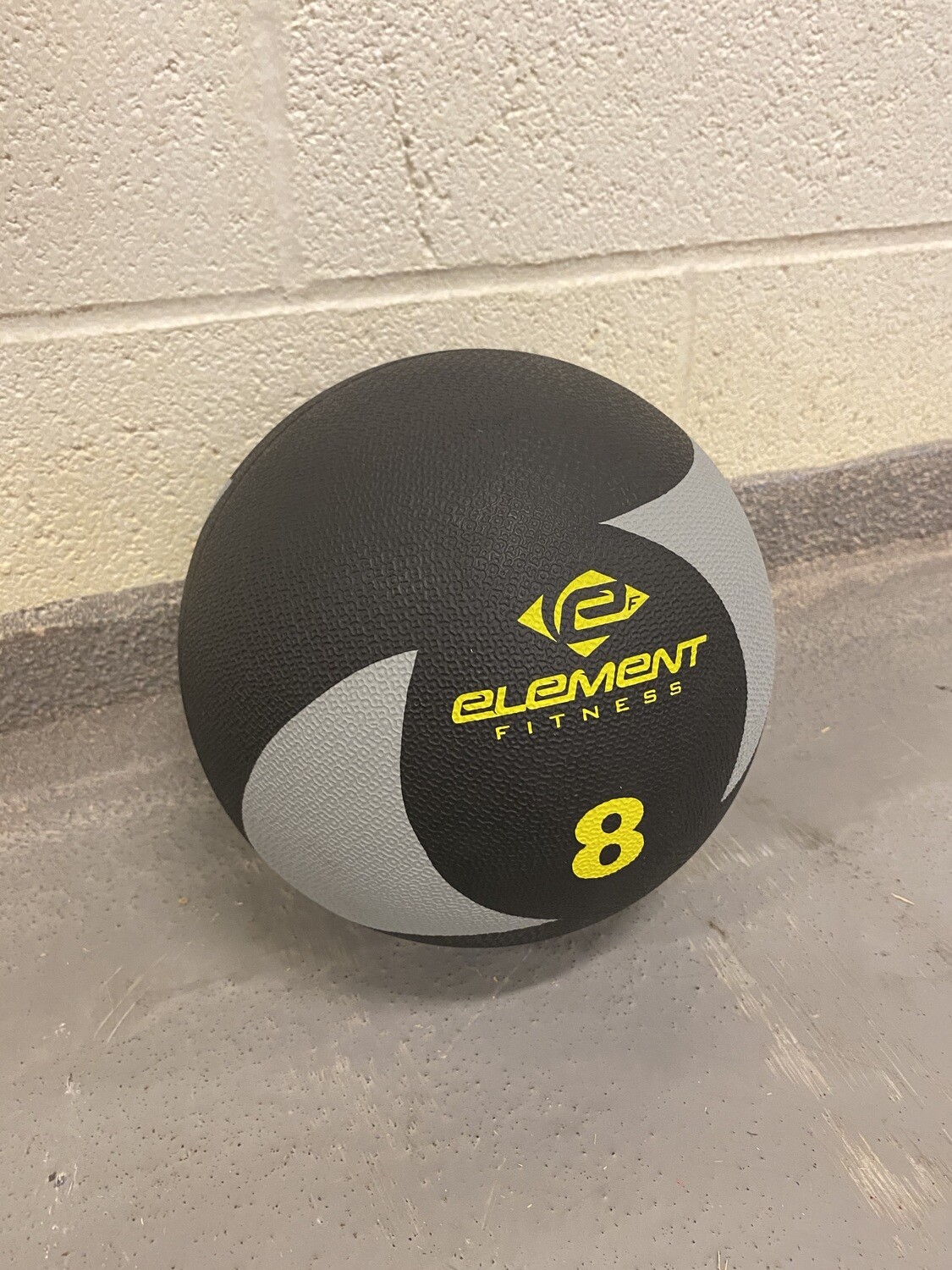 GYMPAK 12 LB MEDICINE BALL - GRAY