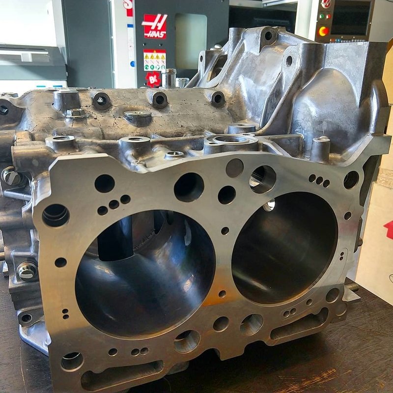 Element Tuning Pro Comp CNC Closed Deck Short Block for Subaru, 2.5L Black