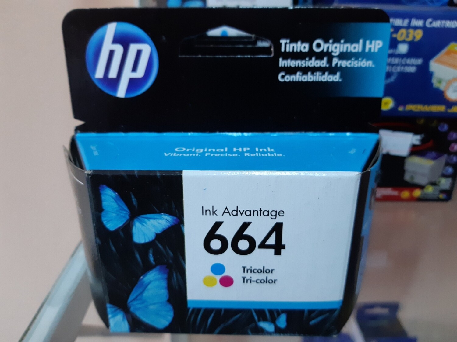 Cartucho HP 664 Tricolor original