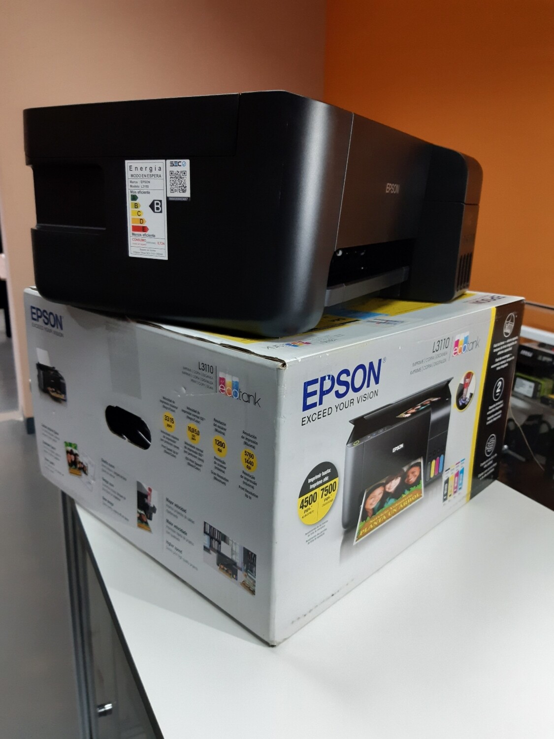 Impresora Multif. Epson L3110 Sistema continuo