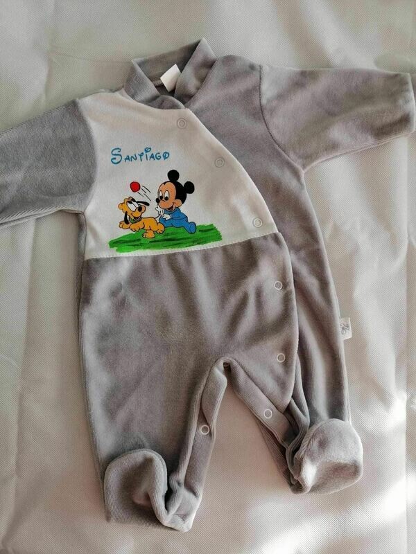 Fatinho mickey e pluto a brincar