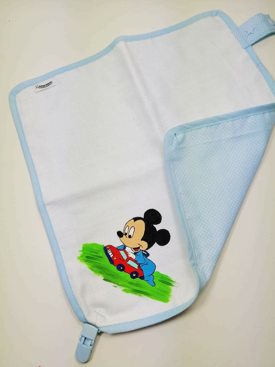 Dou dou mickey azul bebé (A)