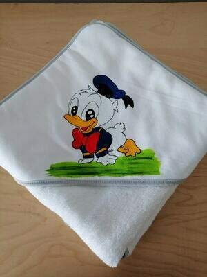 Toalha de banho pato donald