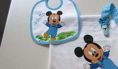 Babete mickey (L)