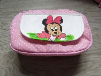 Porta toalhitas minnie Porta toalhitas minnie