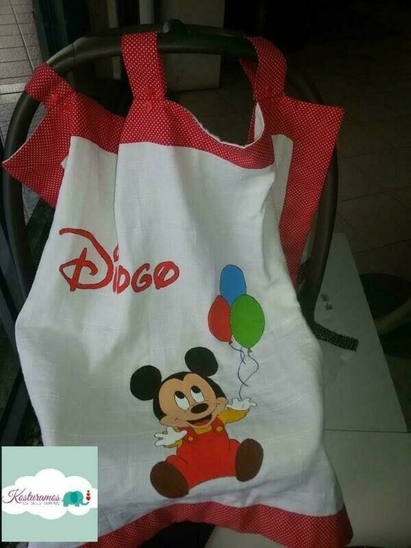 Fralda ovo mickey