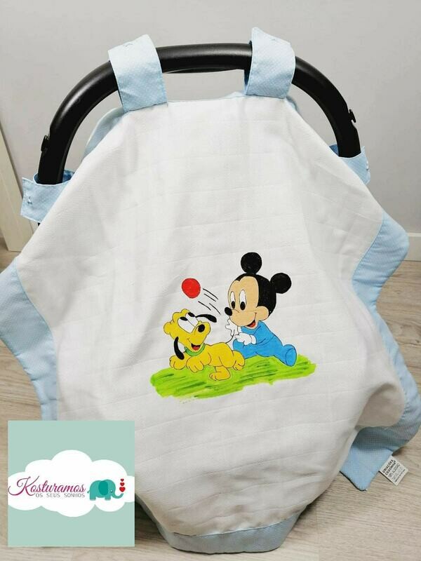 Fralda ovo mickey