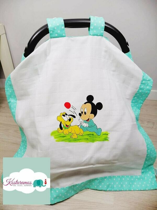Fralda ovo mickey