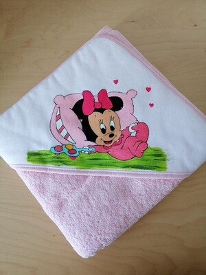 Toalha de banho minnie Toalha de banho minnie