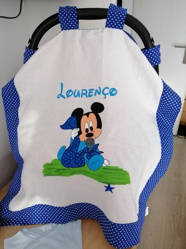 Fralda ovo mickey