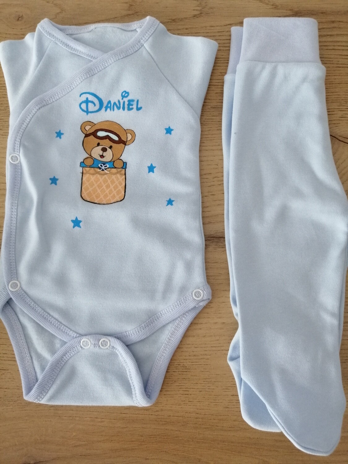 Body+ calça ursinho no balão Body+ calça ursinho no balão