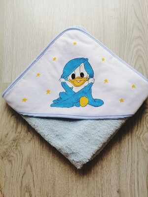 Toalha de banho Donald  na  toalha