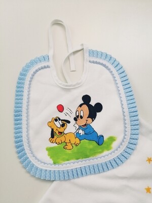Babete mickey a brincar com pluto (F)