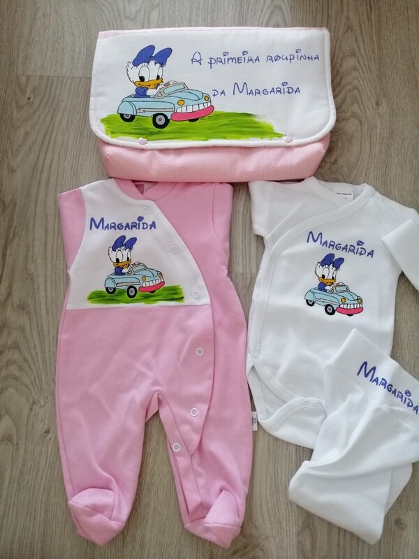 Conjunto primeira roupinha Margarida (MG01)