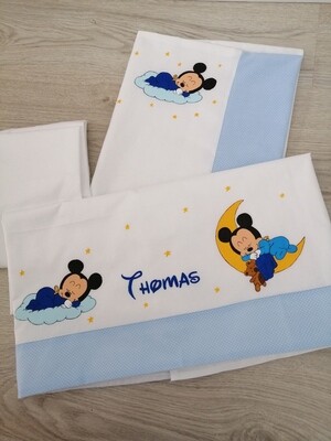Lençóis bebé mickey