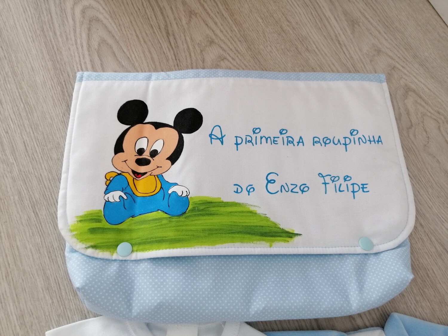 Saco primeira roupinha mickey Saco primeira roupinha mickey