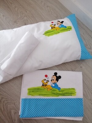 Lençóis bebé mickey