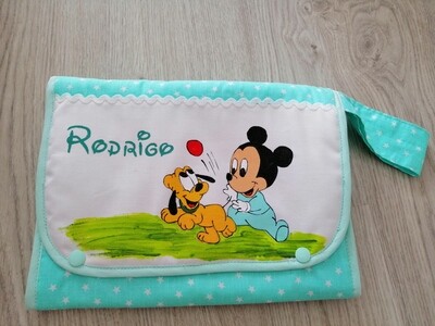 Bolsa porta tudo mickey Bolsa porta tudo mickey