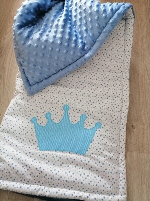 Mantinha coroa azul Mantinha coroa azul