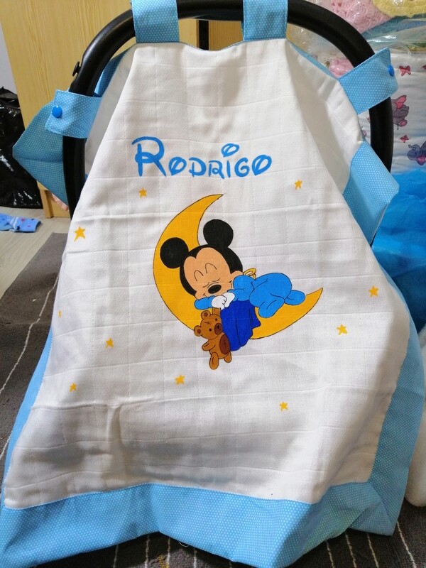 Fralda ovo mickey na estrela