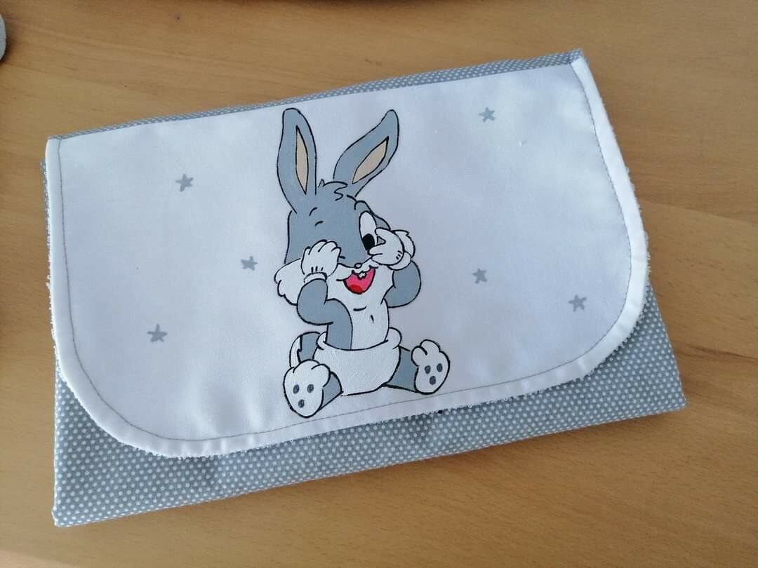 Muda fraldas bugs bunny