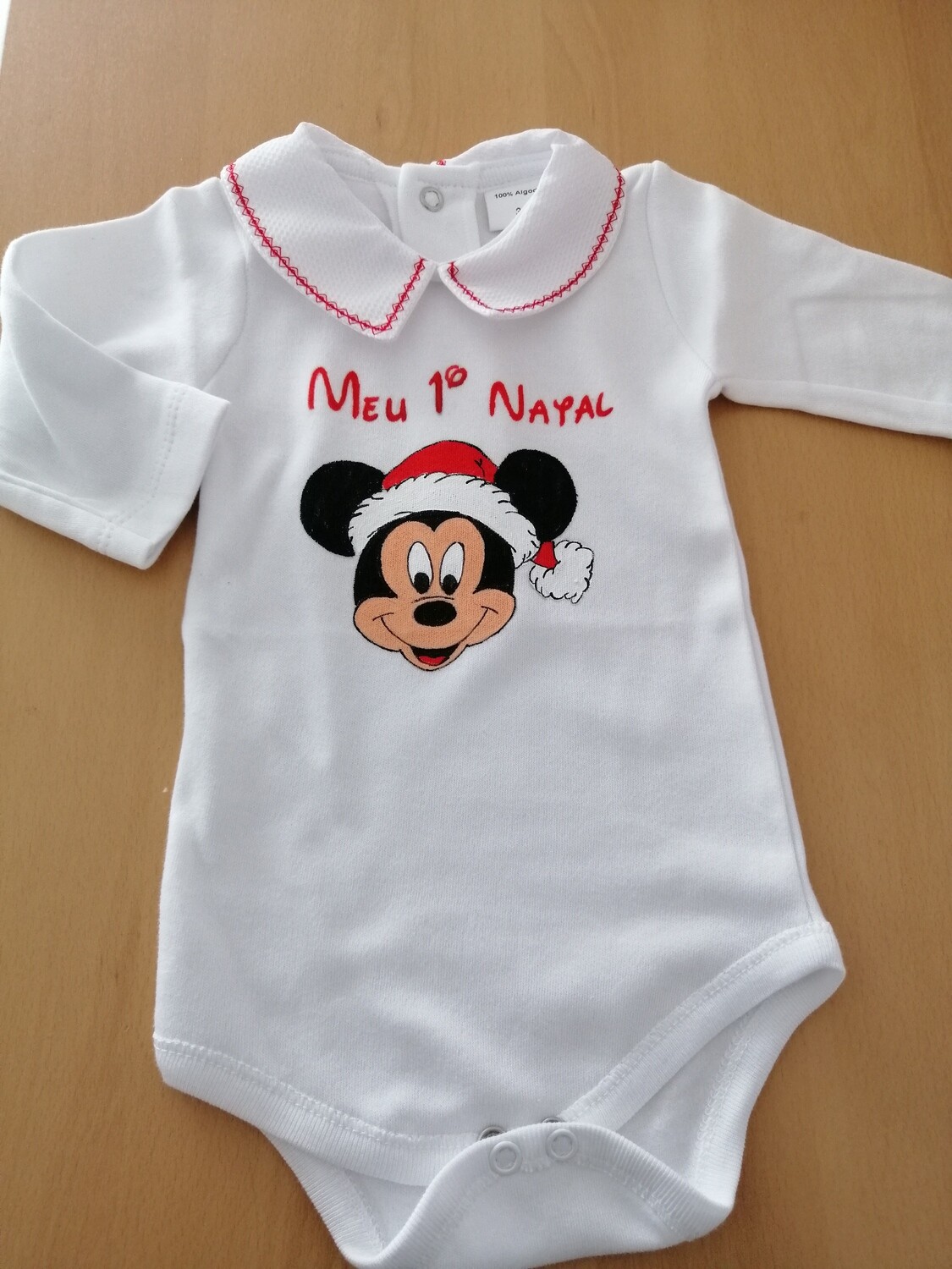 Body minnie natal com gola