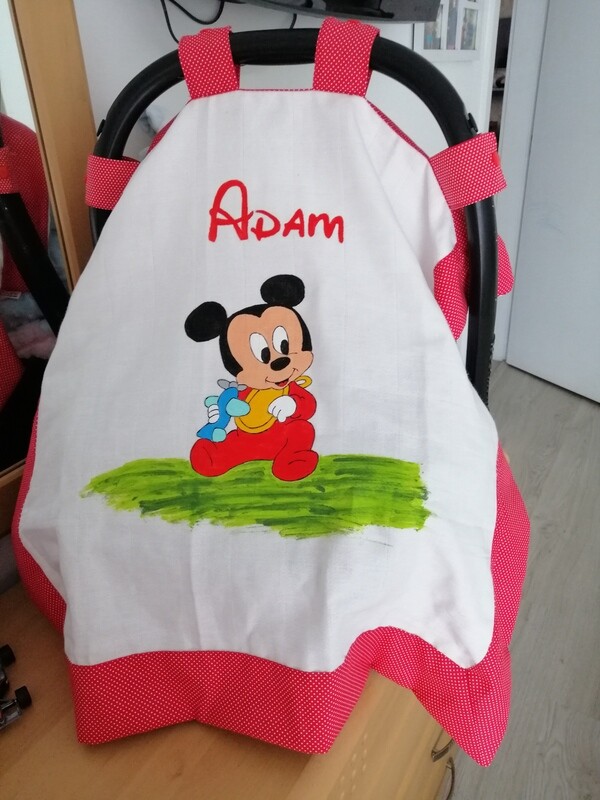 Fralda ovo mickey