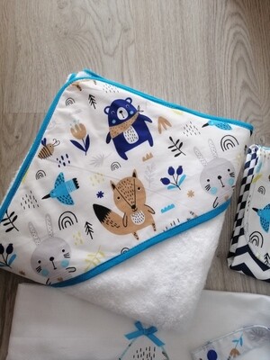 Toalha banho ursinho azul Toalha banho ursinho azul