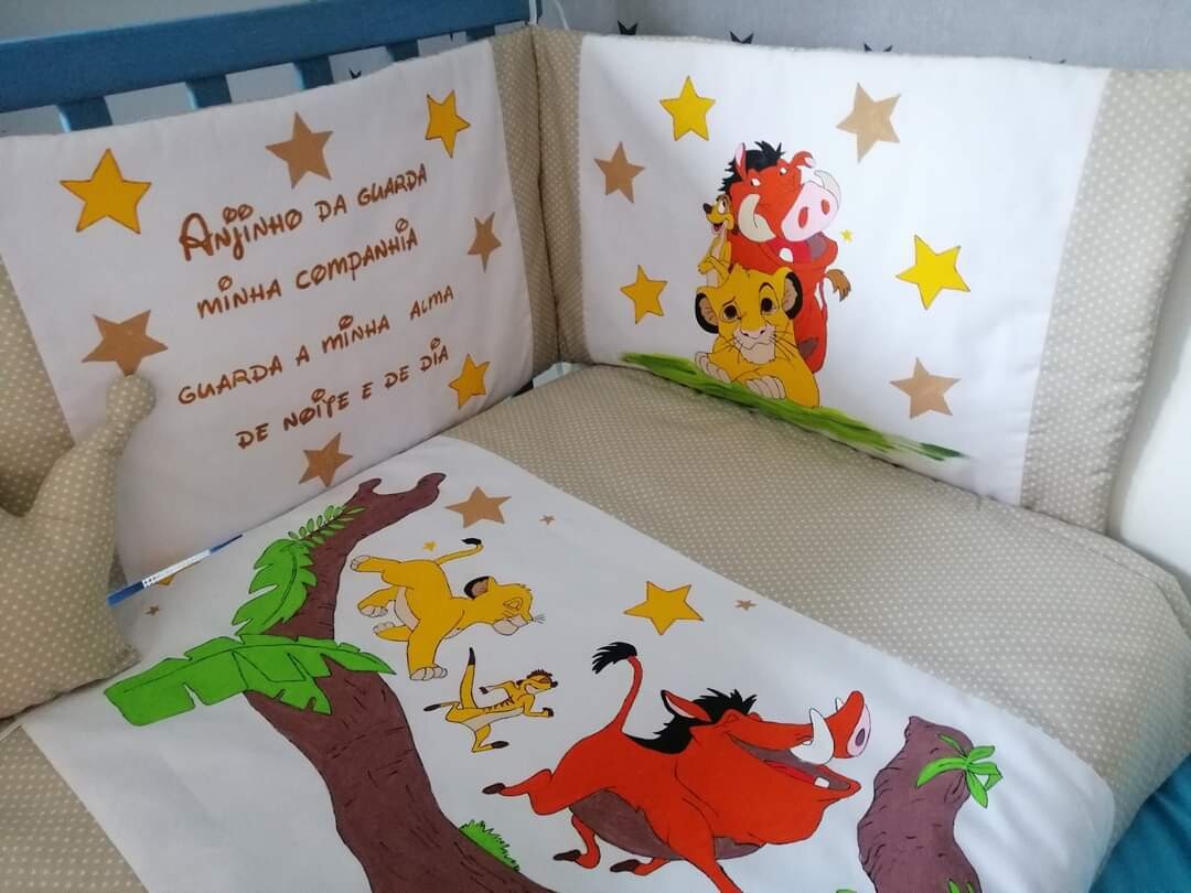 Edredon rei Leão Edredon rei Leão