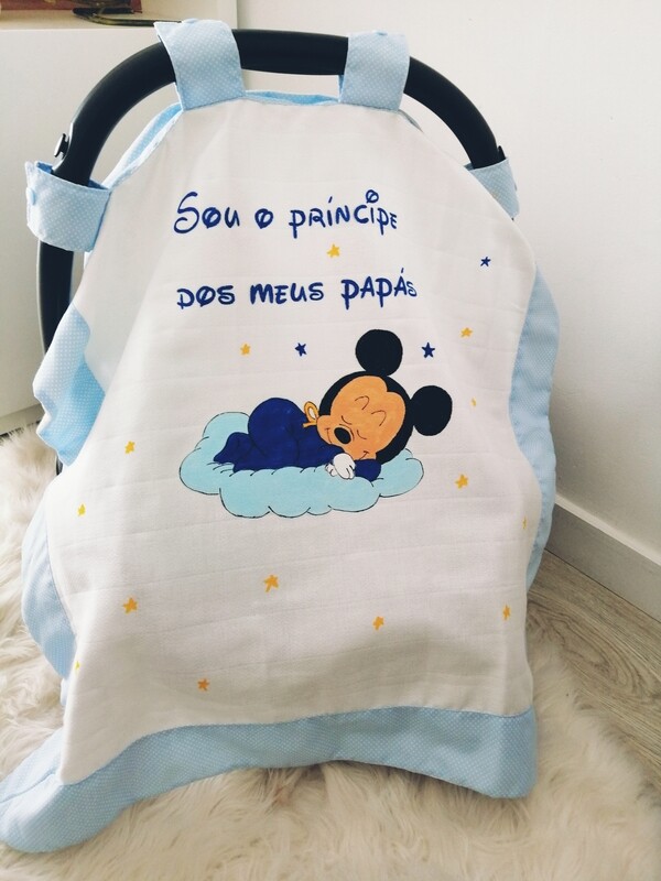 Fralda ovo mickey