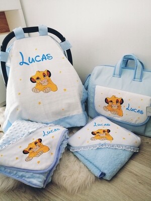 Porta toalhitas simba