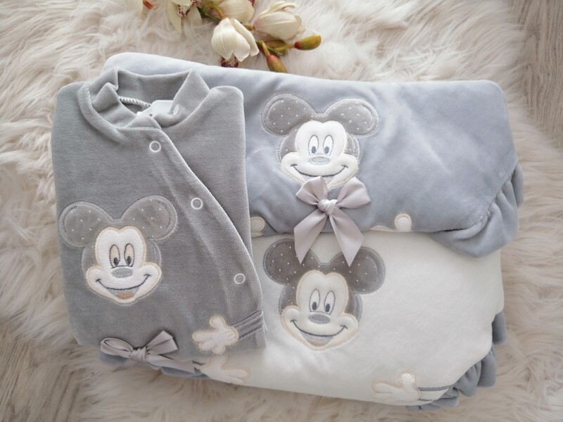Mantinha e fatinho mickey Outono /Inverno