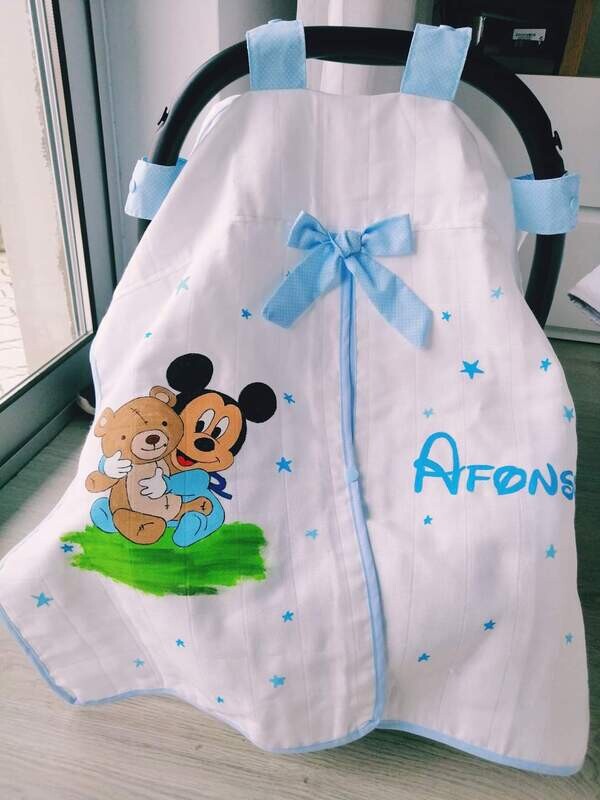 Fralda ovo mickey