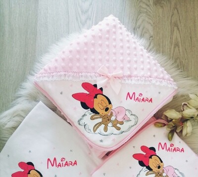 Mantinha minnie na nuvem