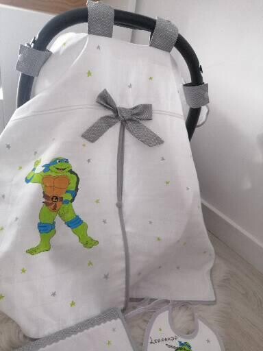 Fralda ovo tartaruga ninja Leonardo Fralda ovo tartaruga ninja Leonardo