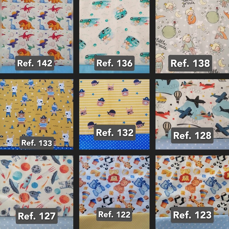 Escolha o seu tecido MENINO