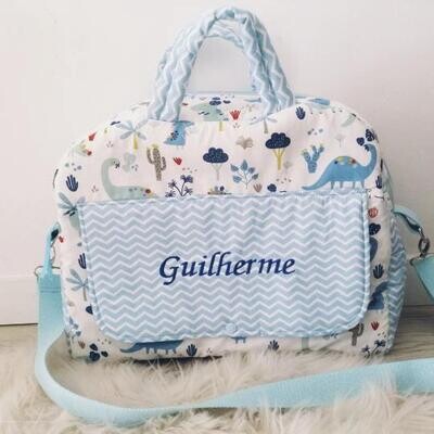 Mala maternidade dinossauros e árvores Mala maternidade dinossauros e árvores