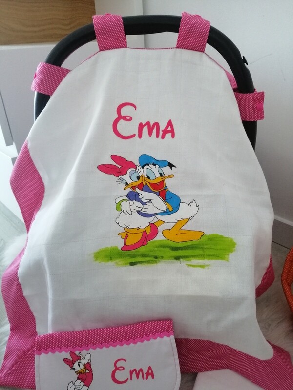 Fralda ovo daisy e Donald