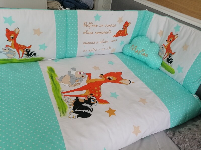 Edredon Bambi e amigos