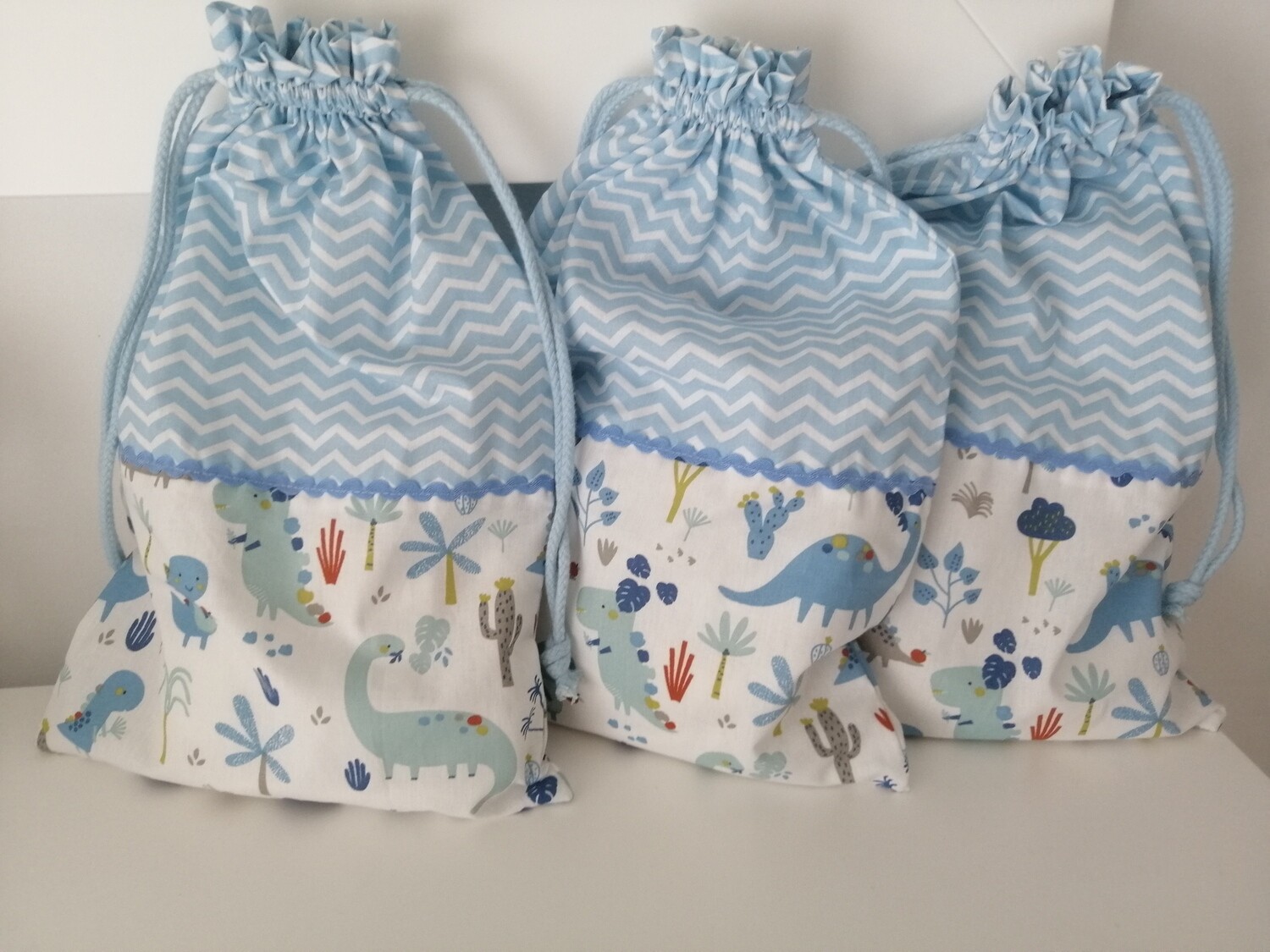 Saco taleigo dinossauros e árvores Saco taleigo dinossauros e árvores